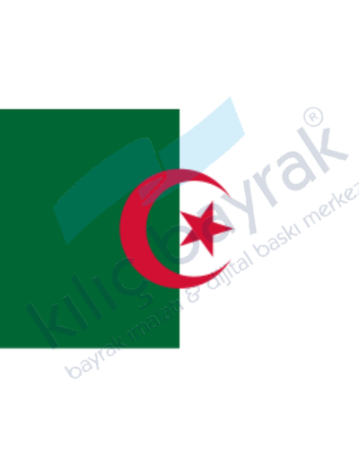 Cezayir Ülke Bayrağı