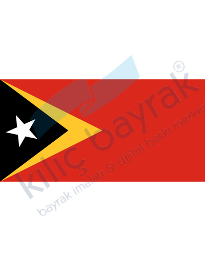 Doğu Timor Ülke Bayrağı