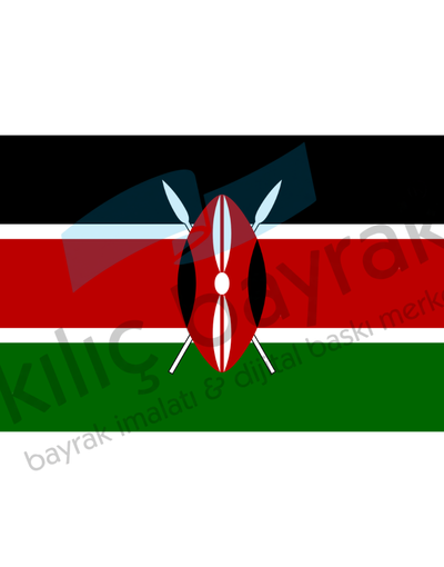 Kenya Ülke Bayrağı