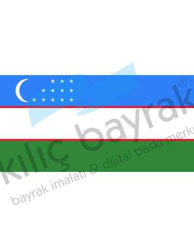Özbekistan Ülke Bayrağı