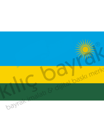 Ruanda Ülke Bayrağı