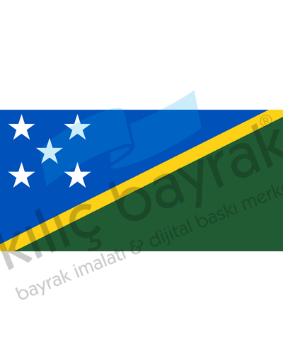 Solomon Adaları Ülke Bayrağı