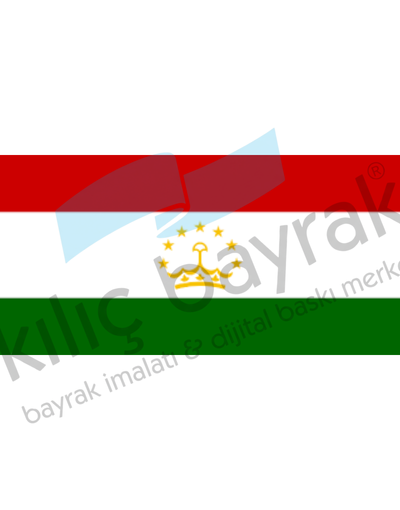 Tacikistan Ülke Bayrağı