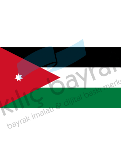 Ürdün Ülke Bayrağı