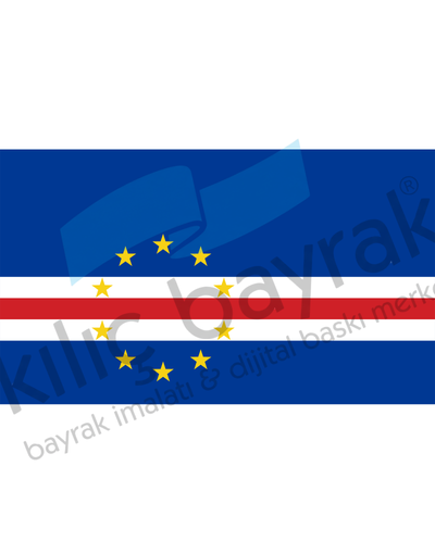 Yeşil Burun Adaları Ülke Bayrağı