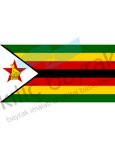 Zimbabve Ülke Bayrağı