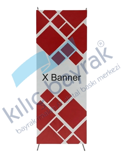 X Banner Reklam Standı